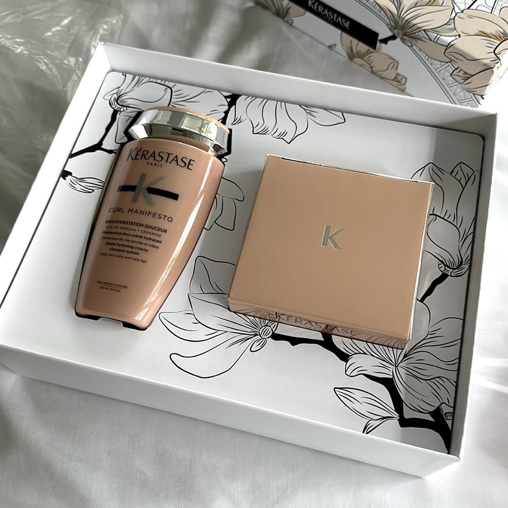 Kerastase Curl Manifesto shampoo & mask treatment gift set. NWT.
